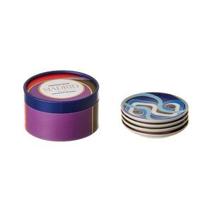 Jonathan Adler Set Of 4 Madrid Coasters, Multicolor